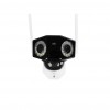 Dual Lens WiFi Reolink (Duo WiFi) CCTV Camera - Smart Person & Vehicle Detection, 2K 4MP, Colour Night Vision