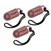 Pack of 3, Pink Personal Alarm & built in 120 Decibel Siren