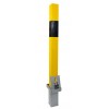 Yellow Lift Out Locking Security Bollard – Heavy Duty Removable Parking Post (790R)
