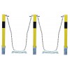 H/D Yellow 100P Removable Security Post Chain Kit
