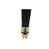 H/D Black 100P Removable Security Post Chain Kit