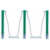 H/D Green 100P Removable Security Post Chain Kit
