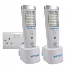 Mains Plug in Power Failure LED Torch