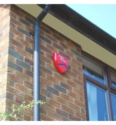 Wireless Smart Alarm Siren, Flashing Strobe & Control Panel.