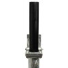 Black RB-200B Retractable Telescopic Security Bollard (001-4620 K/D, 001-4610 K/A).