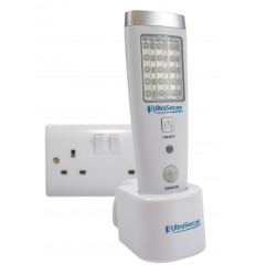 Mains Plug in Power Failure LED Torch