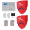 KP9 4G Pet Friendly Alarm Kit F with 2 x Dummy Alarm Boxes