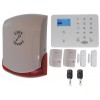 Wireless GSM Home Alarm – 4G Control Panel with 2 Pet Friendly PIR Sensors, 2 Door/Window Sensors & 1 External Siren (KP)
