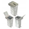 Padlock & Base, for the H/D Yellow 100P Removable Parking & Security Post