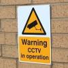 A4 External CCTV Warning Sign (English Language)