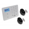 KP9 GSM Alarm with 2 x Outdoor Curtain PIR's
