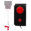 Disabled Toilet Pull Cord Wireless KP SOS Alarm with Adjustable Siren & Flashing Strobe