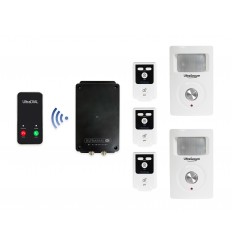 4G UltraDIAL Battery Covert Alarm with 2 x BT PIR's