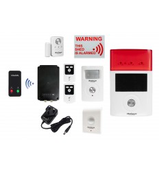 Mains powered UltraDIAL 4G GSM Shed Alarm 