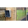 Wireless Gate & Door Intercom (UltraCom2 No Keypad) Black with Silver Hood 