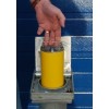 Yellow RB-200 Telescopic Security & Parking Post.