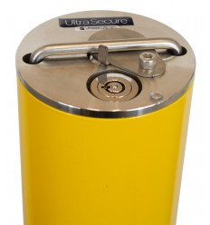 Yellow RB-200 Telescopic Security & Parking Post.