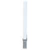H/D White 100P Removable Security Post with Padlock & 3 Keys (001-4590 K/D, 001-4580 K/A)