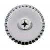Professional wired external siren - White / outdoor resistant (IP65) / adjustable volume and tone