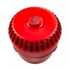 Professional wired external siren - Red / outdoor resistant (IP65) / adjustable volume and tone