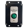 High-Resistance Wireless Button, 800m / GREY Enclosure, Embossed 'Please Ring'  (PROTECT 800 Range)