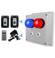 2 Channel Protect-800 Wireless Commercial Doorbell