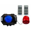 2 Level Staff Protection Wireless Alarm Kit F with an Adjustable Siren & 2 x Remote Controls