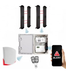 4G 2B Perimeter Alarm System