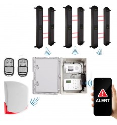 4G 2B Perimeter Alarm System