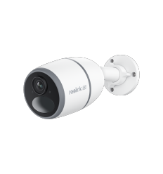 4G Battery Camera - 4K (8MP) / Smart Detection / Black & White Night Vision / IP65 / 128GB (Reolink Go)