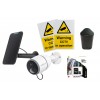 4G Battery Camera & Black Solar Panel - 4K (8MP) / Smart Detection / Night Vision /  Battery / 128GB Micro SD / 2 x A5 Signs