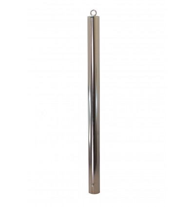 Stainless Steel 76 mm Diameter Fixed Cement In Bollard with Top Mounted Eyelet (001-2900)