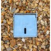 Unique Removable Wooden Effect Solar Bollards with Flashing LED's