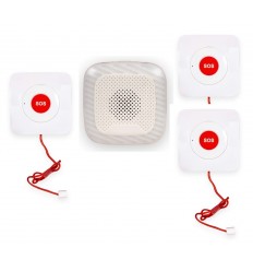HY 3 x Pull Cord Wireless SOS Alarm