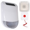 Pull Cord Wireless SOS HY Alarm Kit with Outdoor & Indoor Siren