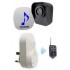 DA600+ Battery PIR & Wireless Receiver (Driveway Alarm) with remote control chime receiver