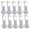 10 Mains Plug in Power Failure LED Torch
