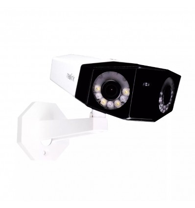 Dual Lens WiFi Reolink (Duo WiFi) CCTV Camera - Smart Person & Vehicle Detection, 2K 4MP, Colour Night Vision