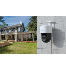 Reolink TrackMix WiFi Dual Lens 4K CCTV Camera with Zoom and Auto Tracking 12VDC
