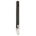 H/D Black 100P Removable Parking & Security Post