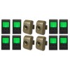 Heyo-Alert 8 x Portable Wireless Receiver Pagers & 4 x Outdoor PIR's - Kit 35