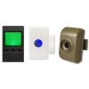 Heyo-Alert Portable Wireless Receiver Pager & Outdoor Multi Use Transmitter & PIR - Kit 14