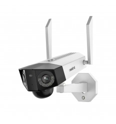 Dual Lens WiFi Reolink (Duo WiFi) CCTV Camera - Smart Person & Vehicle Detection, 2K 4MP, Colour Night Vision