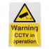 A4 External CCTV Warning Sign (English Language)