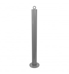 Grey 76 mm Diameter Bolt Down Steel Bollard (001-4820)