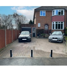 Black TP-200 Telescopic Security & Parking Post.