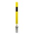 H/D Yellow 100P Removable Parking & Security Post