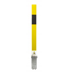 H/D Yellow 100P Removable Parking & Security Post