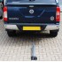 Galvanised 900W-76 Fold Down Parking Post, Integral Lock & Eyelet (001-2600 K/D, 001-2590 K/A).