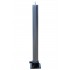 Galvanised 900W-76 Fold Down Parking Post, Integral Lock & Eyelet (001-2600 K/D, 001-2590 K/A).